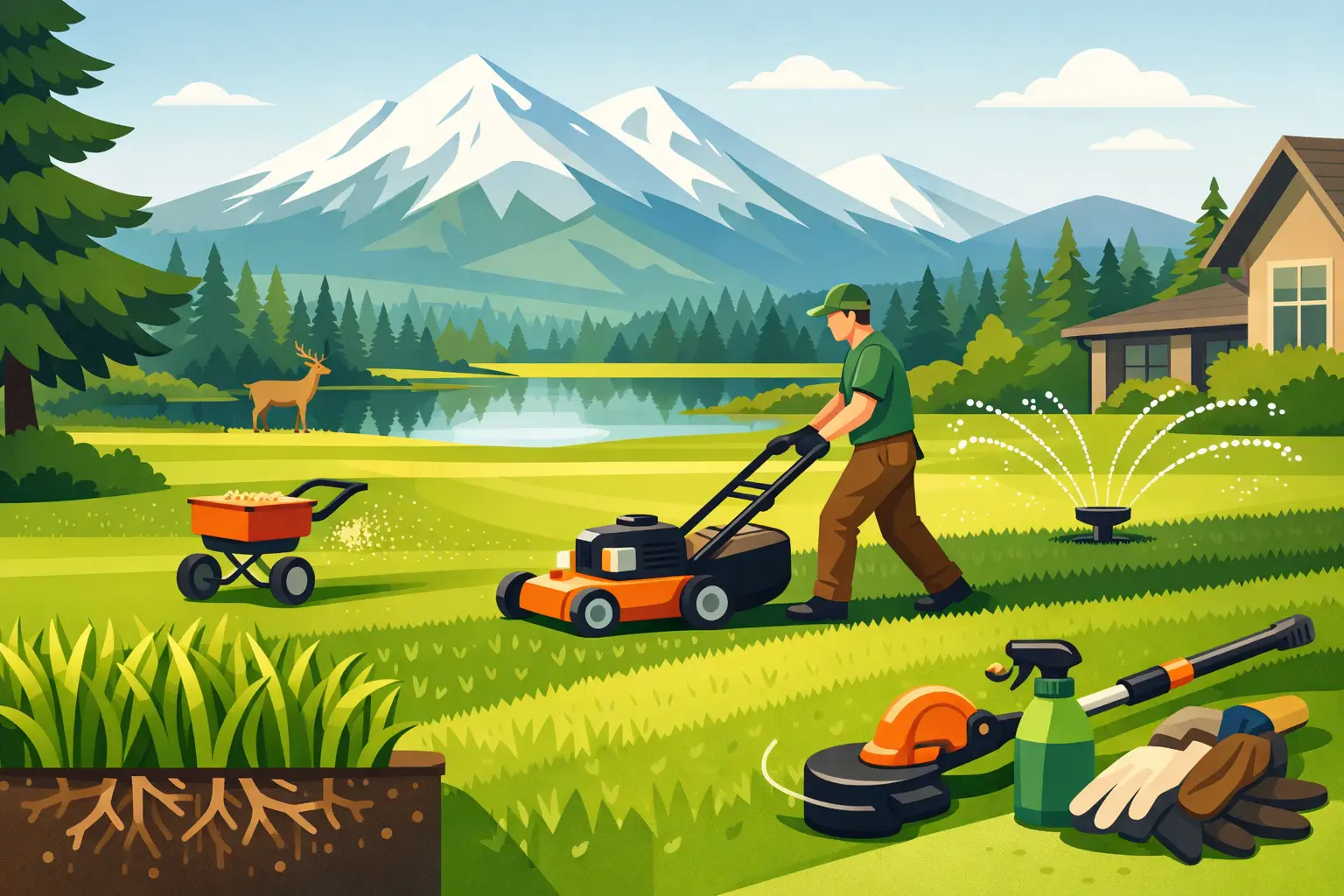 Bend, Oregon Lawn Care That Actually Works