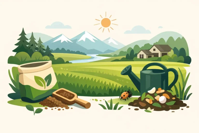 Best Organic Fertilizer for Bend Lawns
