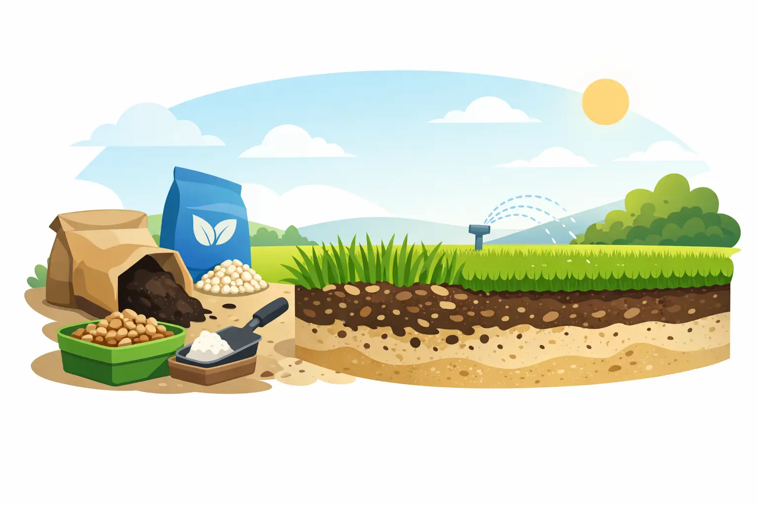 Best Soil Amendments for Sandy Lawn Soil
