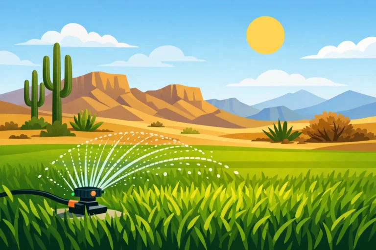 How Often to Water Grass in High Desert
