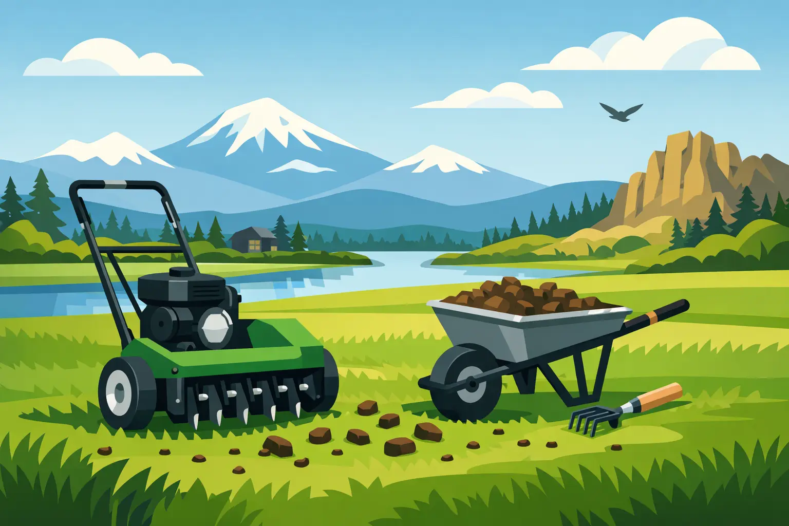 Lawn Aerator Rental Bend Oregon Guide