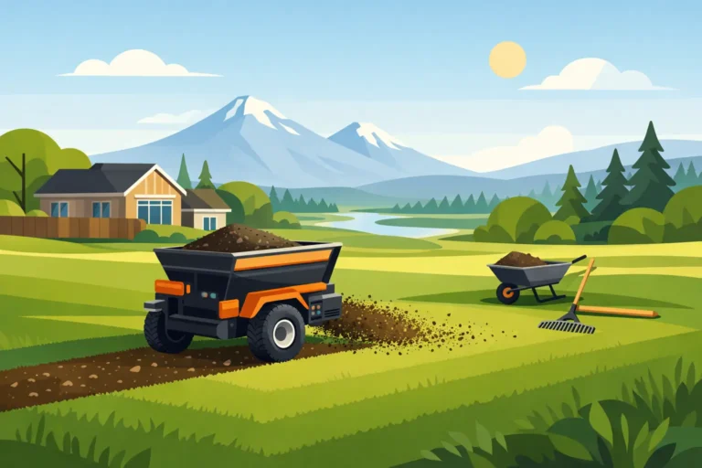Top Dresser Rental for Lawns in Bend