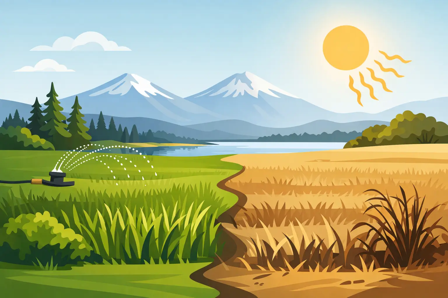 Why Is My Grass Turning Brown in Bend?