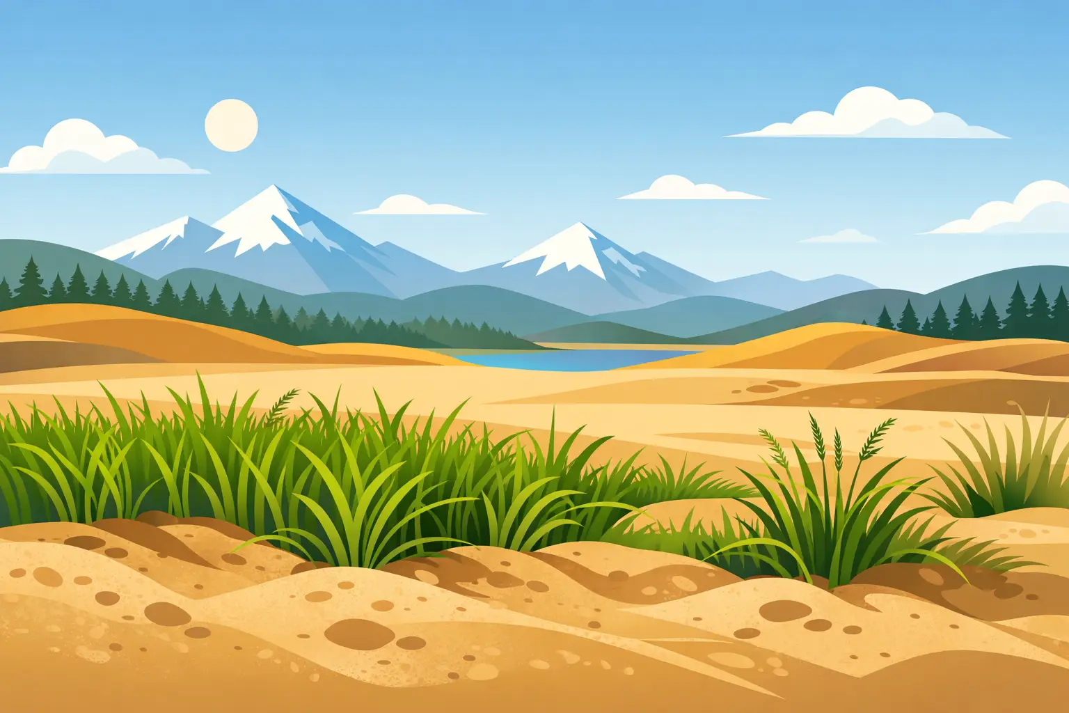 Best Grass for Sandy Soil in Central Oregon