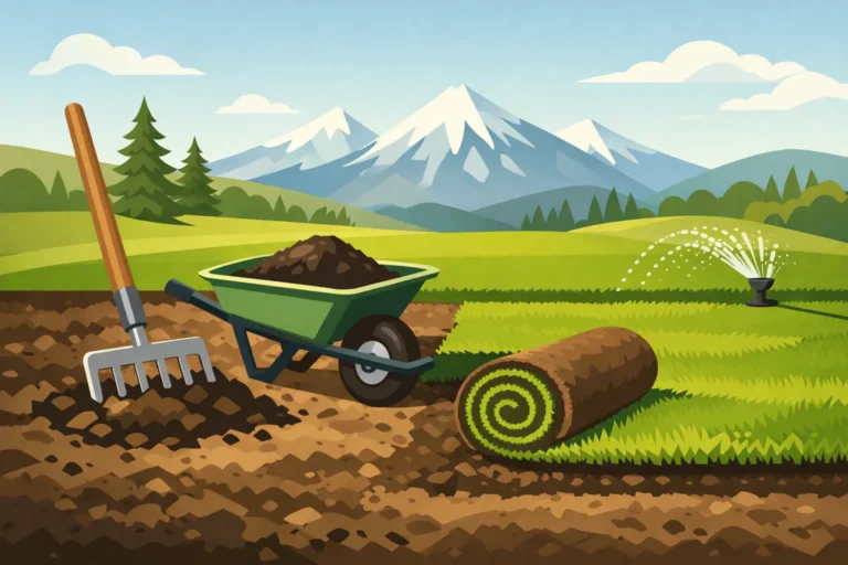 How to Prepare Soil for Sod in Central Oregon