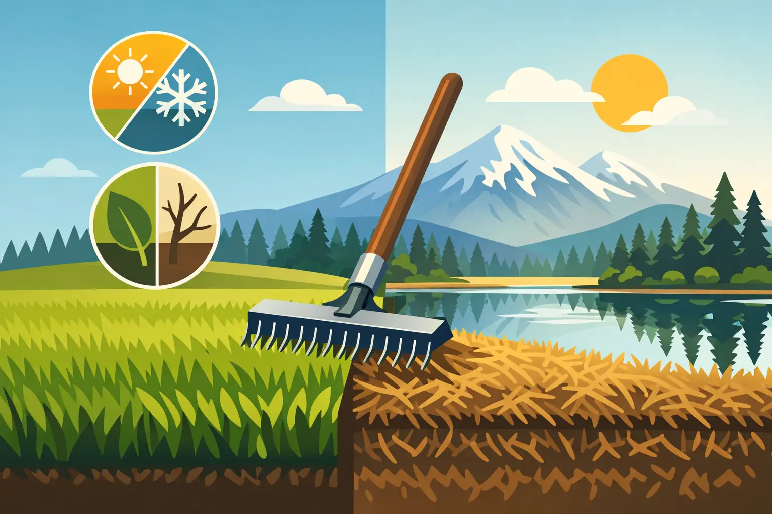 When Should I Dethatch My Lawn in Central Oregon?