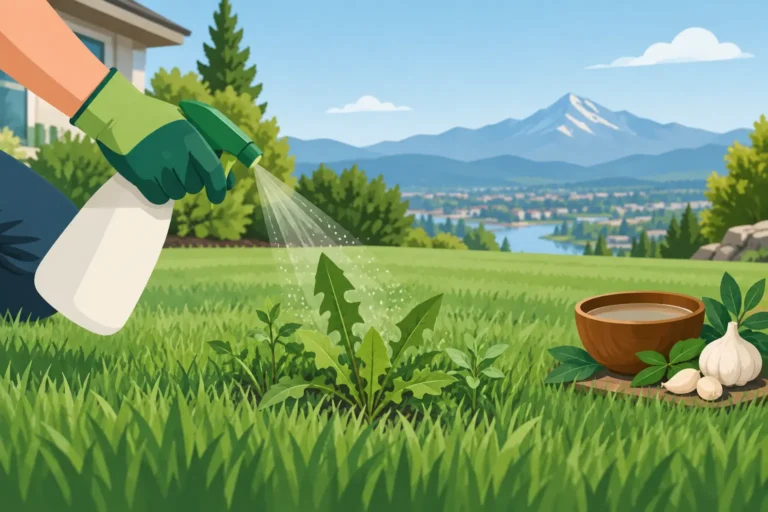 Best Organic Weed Control for Bend Lawns