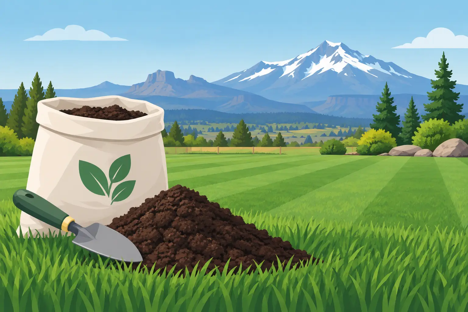 Best Soil Conditioners for Central Oregon Lawns