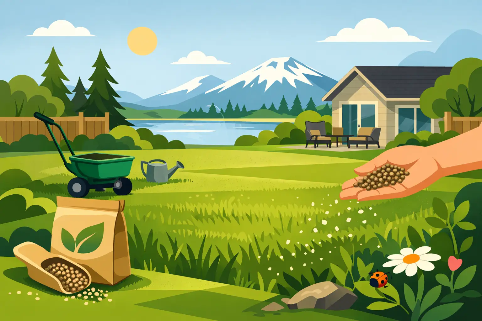 Is Organic Lawn Fertilizer Worth It in Bend?