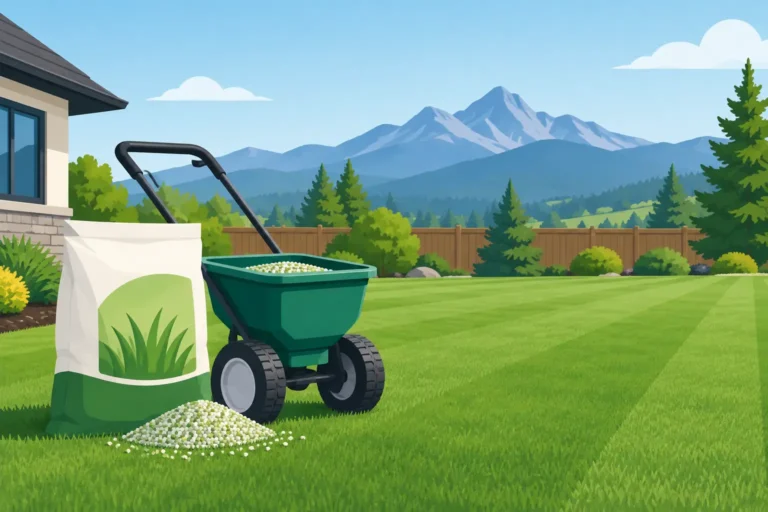 New Lawn Starter Fertilizer Guide for Bend Yards
