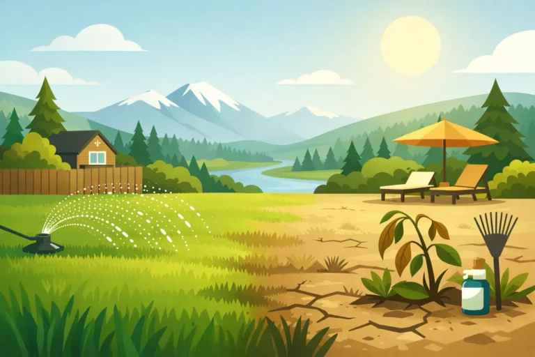 Summer Lawn Stress Prevention for Bend Yards