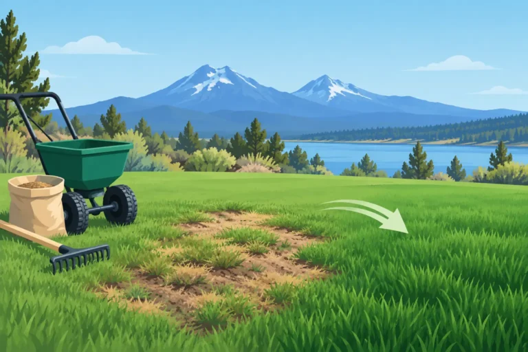 How to Revive Patchy Turf in Central Oregon