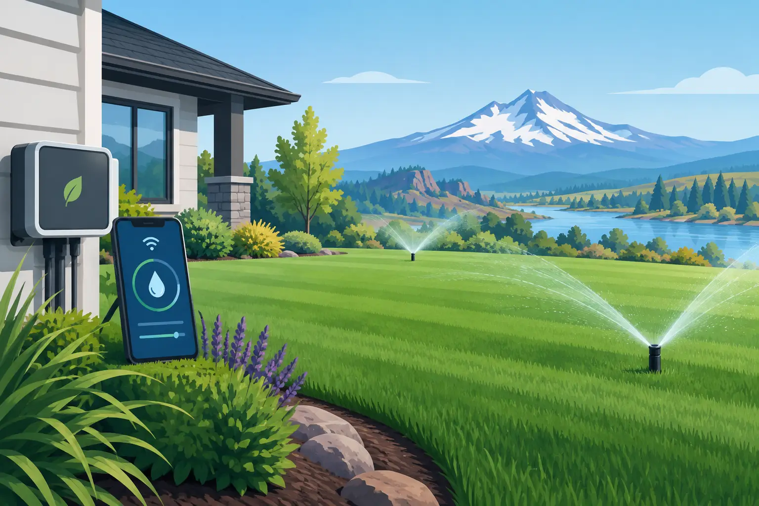 Irrigation Technology for Central Oregon Lawns